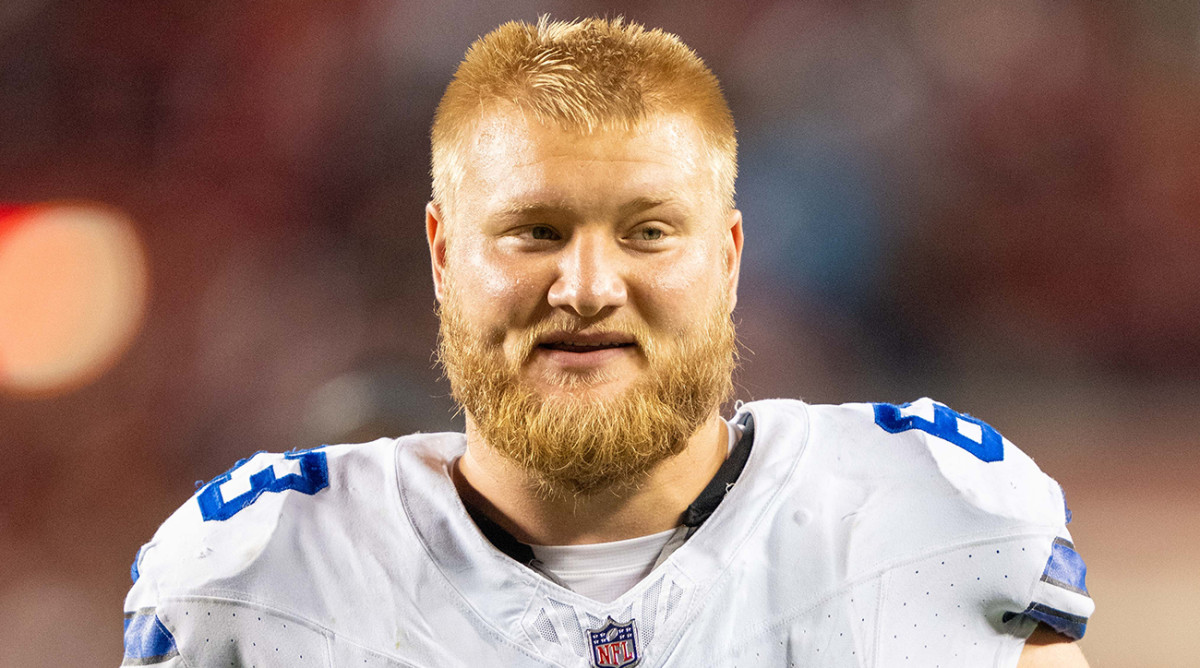 Dallas Cowboys center Tyler Biadasz (63) after the game against the San Francisco 49ers at Levi’s Stadium.